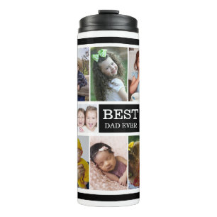 Creëer Je beste vader ooit 15 Foto Collage Thermosbeker