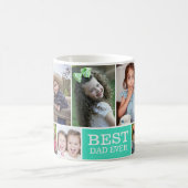 Creëer Je eigen 10-fotocollage Beste vader ooit Mo Koffiemok (Center)