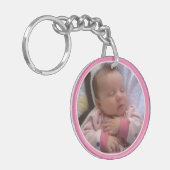 Creëer je eigen 2 foto-cadeau voor mam sleutelhanger (Voorkant Links)