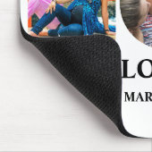 Creëer je eigen 3 fotocollage Happy Mothers dag Muismat (Hoek)