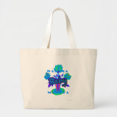 Creëer je eigen aangename aangename luxe Baby Grote Tote Bag (Voorkant)