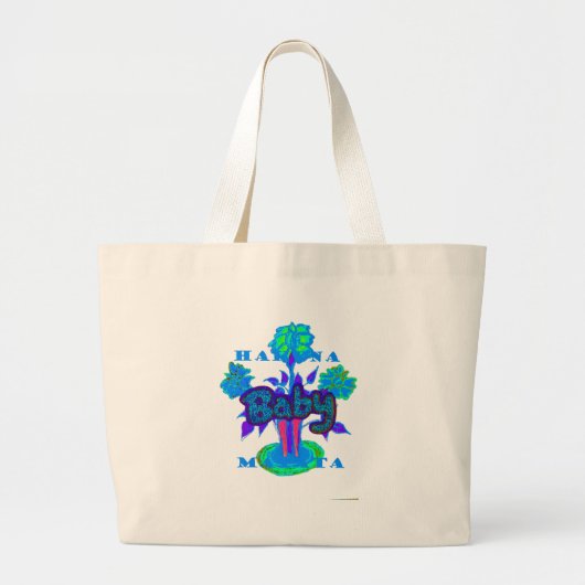 Creëer je eigen aangename aangename luxe Baby Grote Tote Bag (Voorkant)