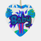 Creëer je eigen aangename aangename luxe Baby Keramisch Ornament (Rechts)