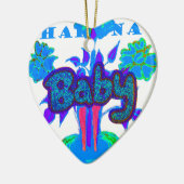 Creëer je eigen aangename aangename luxe Baby Keramisch Ornament (Links)