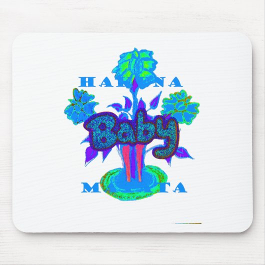 Creëer je eigen aangename aangename luxe Baby Muismat (Voorkant)