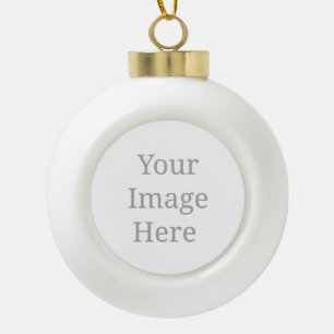 Creëer je eigen aangepast keramische bal ornament