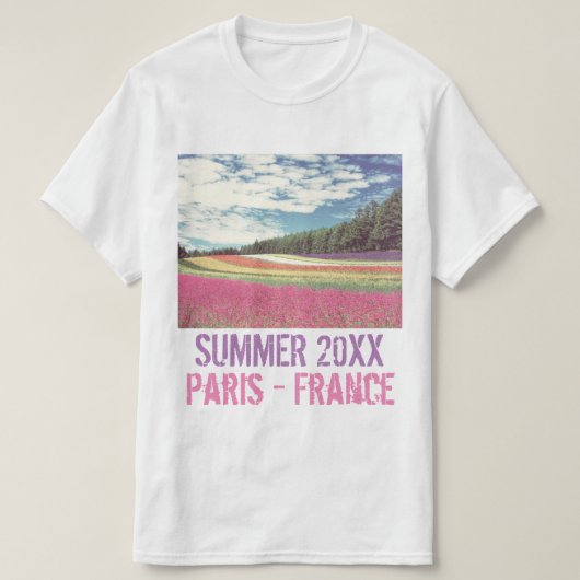 Creëer je eigen aangepaste foto t-shirt (Design voorkant)