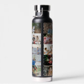 Creëer je eigen aangepaste fotocollage 20 foto's W Waterfles (Rechts)