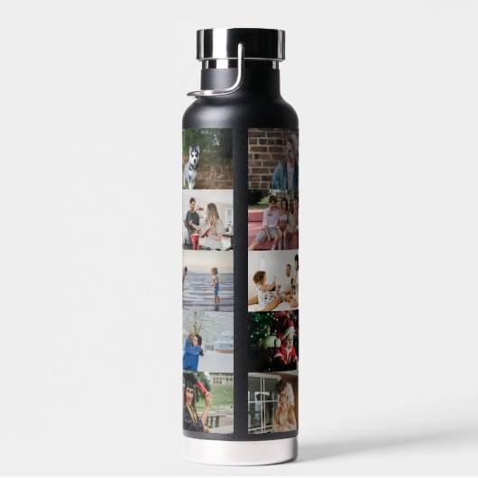 Creëer je eigen aangepaste fotocollage 20 foto's W Waterfles (Rechts)
