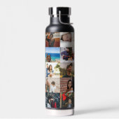 Creëer je eigen aangepaste fotocollage 20 foto's W Waterfles (Links)