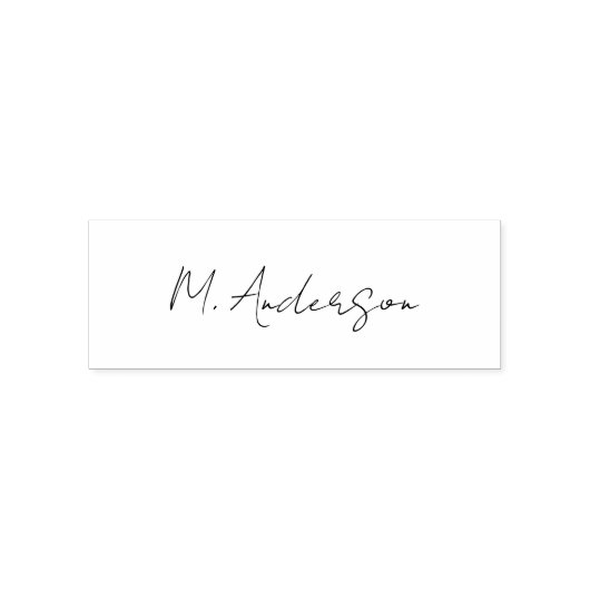 Creëer Je eigen Aangepaste handtekening Aangepaste Zelfinktende Stempel (Design)