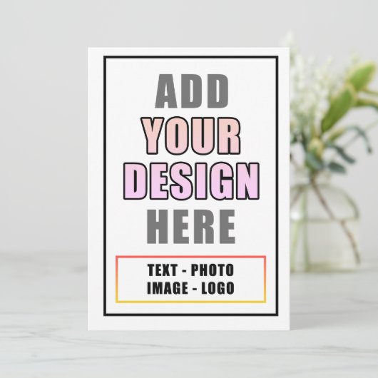 Creëer je eigen aangepaste opa opa Afbeelding Bedankkaart (Staand voorkant)