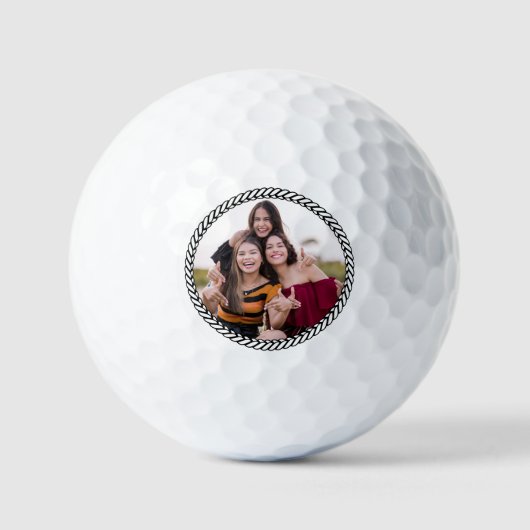 Creëer Je eigen aangepaste serie Foto Golf Balls Golfballen (Voorkant)
