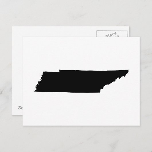Creëer Je eigen aankondiging naar Tennessee Briefkaart (Voorkant / Achterkant)