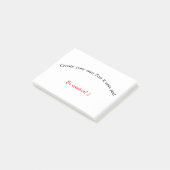 Creëer je eigen advertentiepad post-it® notes (Schuin)