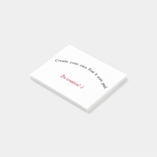 Creëer je eigen advertentiepad post-it® notes (Schuin)