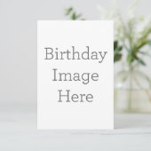 8.9 x 12.7 cm Enkele bedankkaart (Staand voorkant)