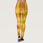 Creëer je eigen Afrikaanse dameskleding Leggings (Achterkant)