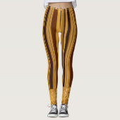 Creëer je eigen Afrikaanse Giraffe Clothing Patter Leggings (Voorkant)