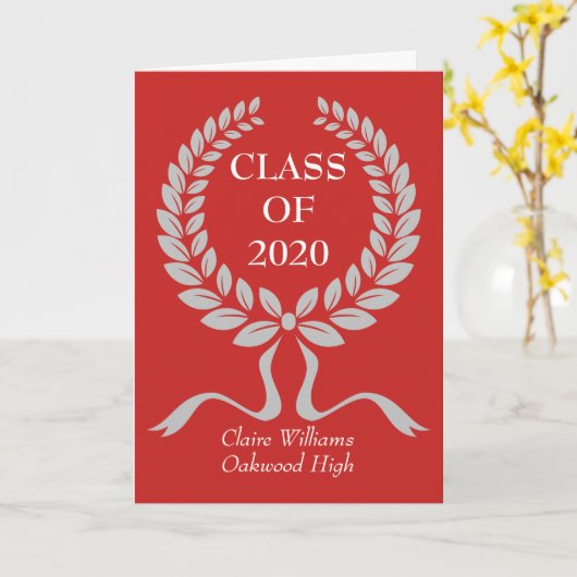 Creëer je eigen Afstuderen gefeliciteerd Kaart (Gele Bloem)