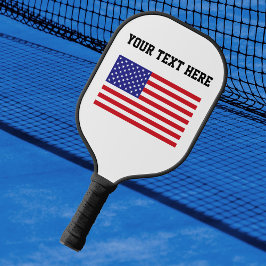 Creëer je eigen Amerikaanse vlag Pickleball Paddle
