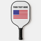 Creëer je eigen Amerikaanse vlag Pickleball Paddle (Voorkant)