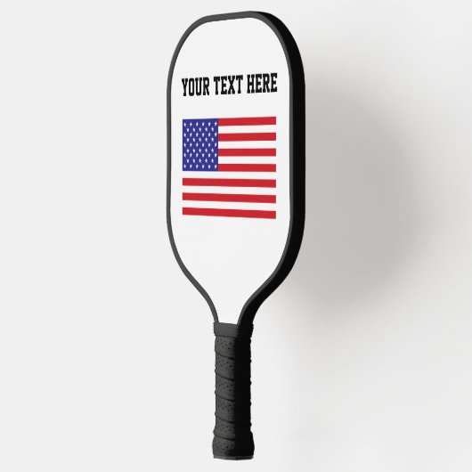 Creëer je eigen Amerikaanse vlag Pickleball Paddle (Links)