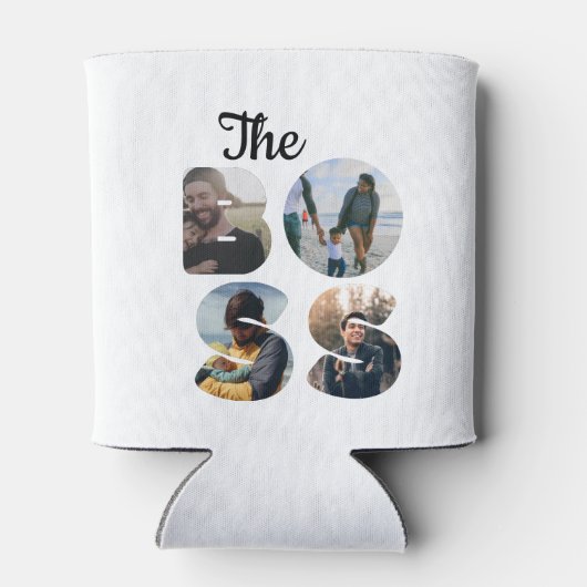 Creëer je eigen baas fotokoppel. blikjeskoeler (Achterkant)