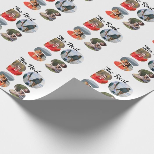 Creëer je eigen baas fotokoppel. cadeaupapier (Hoek)