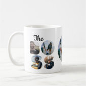 Creëer je eigen baas fotokoppel. koffiemok (Links)