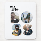 Creëer je eigen baas fotokoppel. muismat (Voorkant)