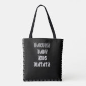 Creëer je eigen Baby Kinderen Tote Bag (Achterkant)
