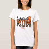 Creëer Je eigen basketbal mam T-shirt (Voorkant)