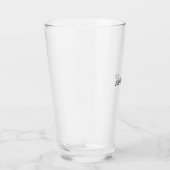 Creëer je eigen bedrijf, logo, promotieobject glas (Rechts)