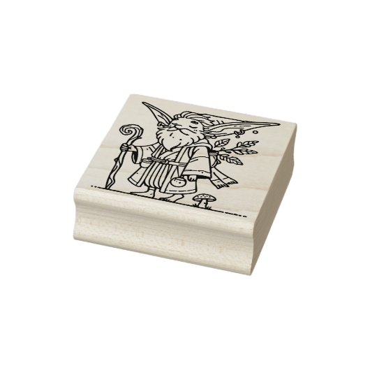 Creëer Je Eigen Bejaarde Elfen Reiziger Rubberstempel (Stempel)