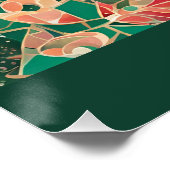 Creëer Je eigen bergkolibrie Perfect Poster (Hoek)