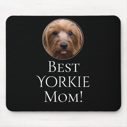 Creëer Je eigen beste hond persoonlijke foto Muismat (Voorkant)