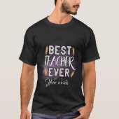 Creëer Je eigen beste leraar ooit T-shirt (Voorkant)