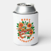 Creëer je eigen beste moeder ooit blikjeskoeler (Blikje Achterkant)