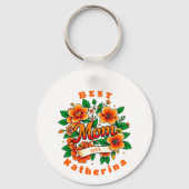 Creëer je eigen beste moeder ooit sleutelhanger (Voorkant)