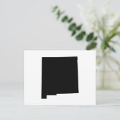 Creëer Je eigen beweging naar New Mexico kondiging Briefkaart (Staand voorkant)