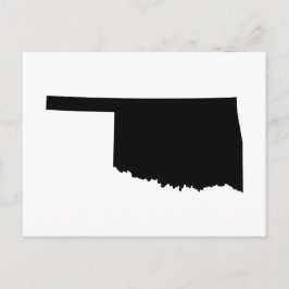 Creëer Je eigen beweging naar Oklahoma Aankondigin Briefkaart