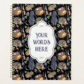 Creëer je eigen Black Cat Tarot Magie Planner (Voorkant)