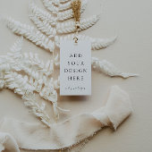 Creëer-je-eigen blanco cadeau Labels Cadeaulabel