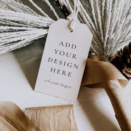 Creëer-je-eigen blanco cadeau Labels Cadeaulabel