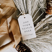 Creëer-je-eigen blanco cadeau Labels Cadeaulabel