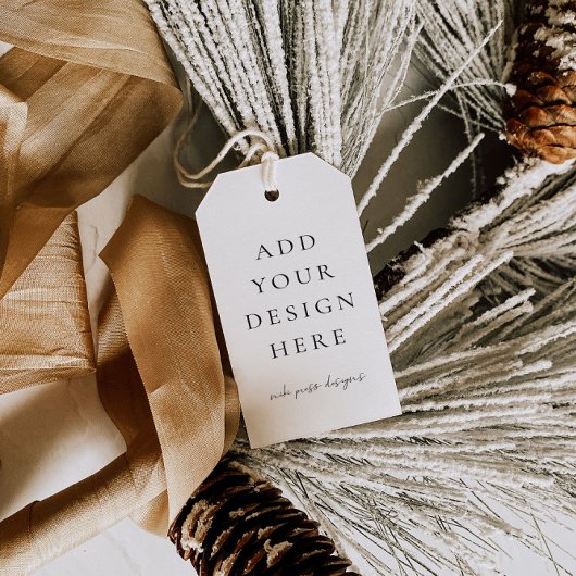 Creëer-je-eigen blanco cadeau Labels Cadeaulabel