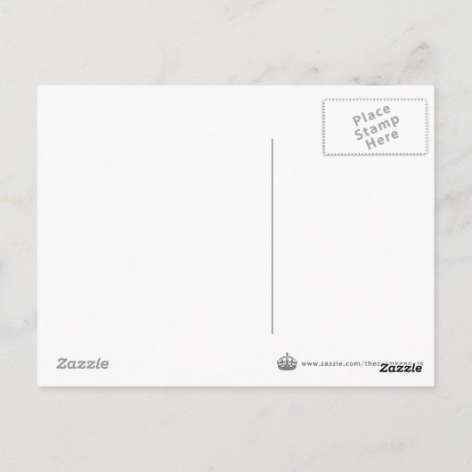 Creëer je eigen "Blijf kalm en draag door" (roze) Briefkaart (Achterkant)