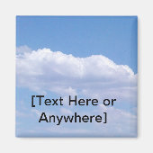 Creëer je eigen Blue Sky Magnet (Voorkant)