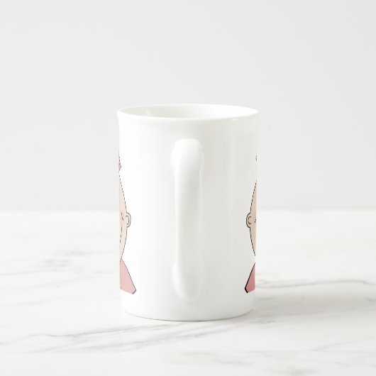 Creëer Je eigen Bone China Mok (Achterkant)